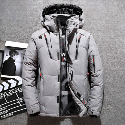 Damian - Trendige Herren-Kapuzenjacke mit zahlreichen Taschen