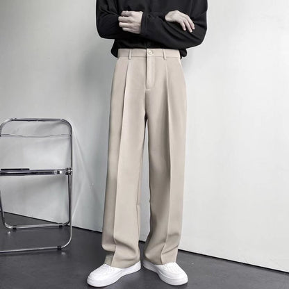 Caleb - Schicke, locker sitzende Männer-Hose mit geradem Bein