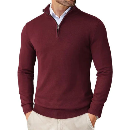 Bowen - Trendiger Herrenpullover mit Reißverschluss