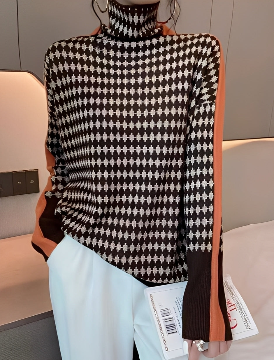 Bryony - Eleganter Damenpullover mit Rollkragen