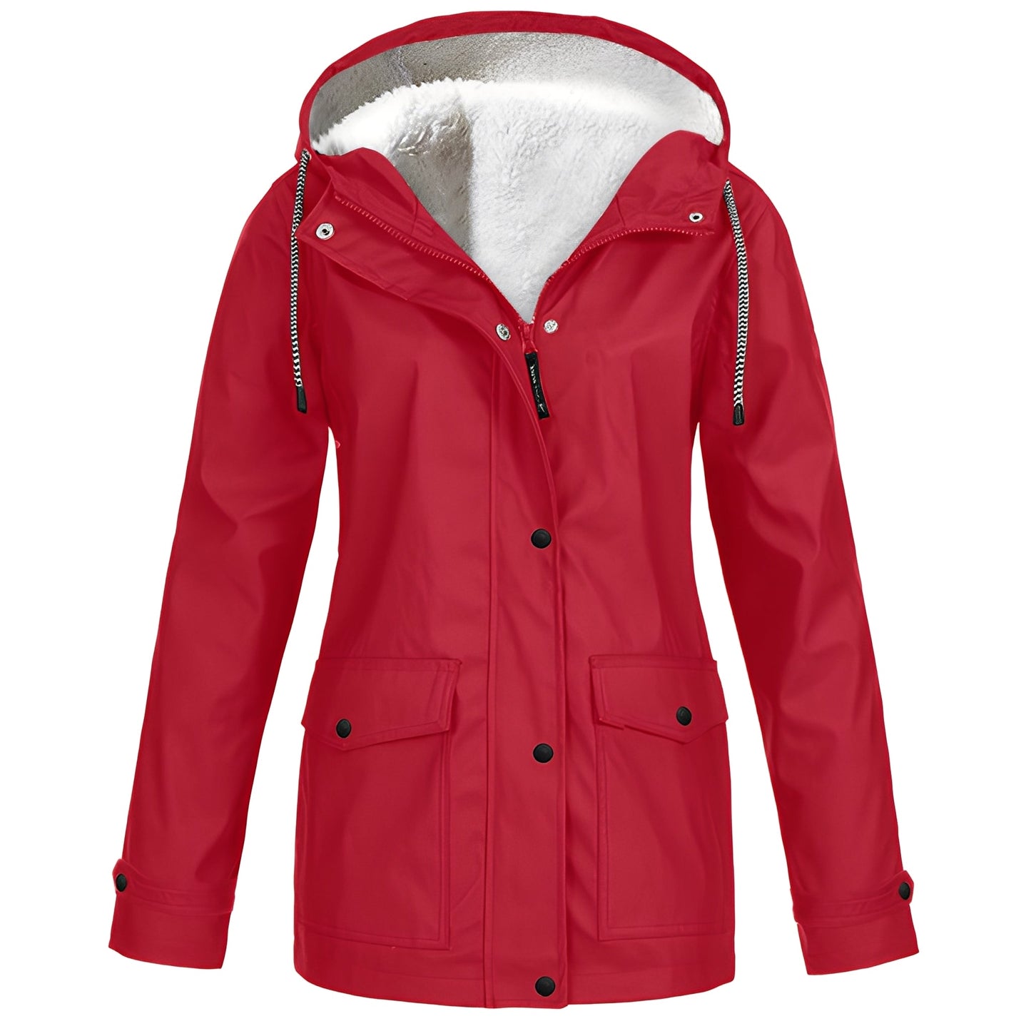 Abbigail - Vielseitige, wasserdichte Damenjacke mit Fleece-Innenfutter