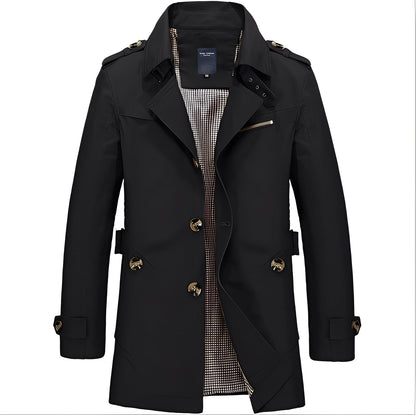 Harry - Bequeme, mittelgroße Herrenwindjacke