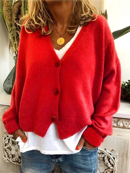 Deena - Weicher, lässiger und wärmerer Damen-Cardigan