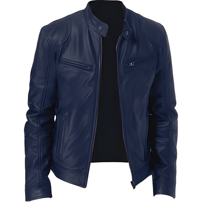 Crawford - Moderne, schmale Herren-Lederjacke