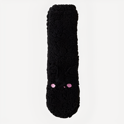 Judith - Stilvolle Winterbodysocken aus Samt für Frauen