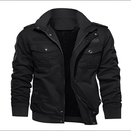 Gary - Schicke Herren-Fleecejacke mit Taschen