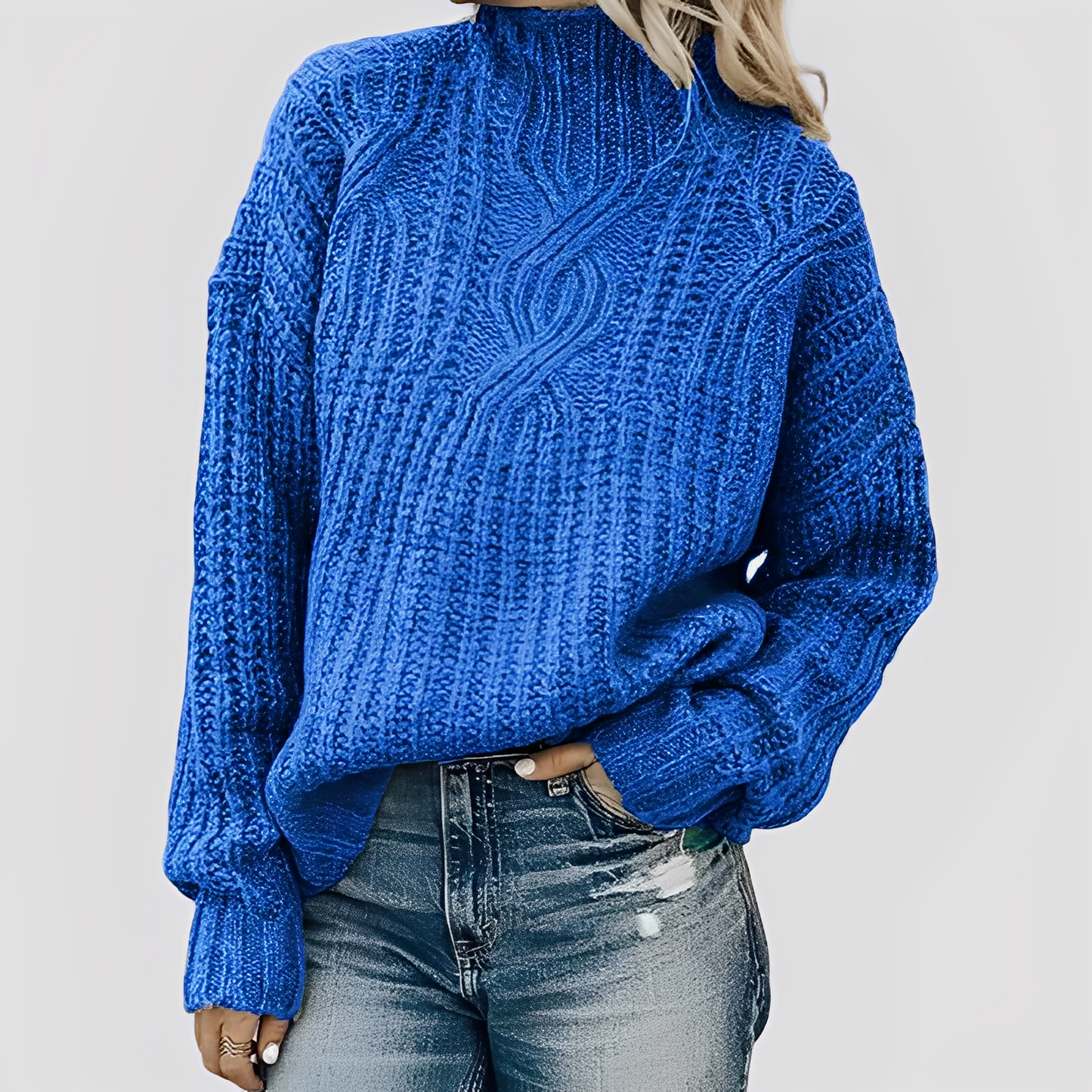 Julianne - Stilvoller, kuscheliger Strickpullover für Damen