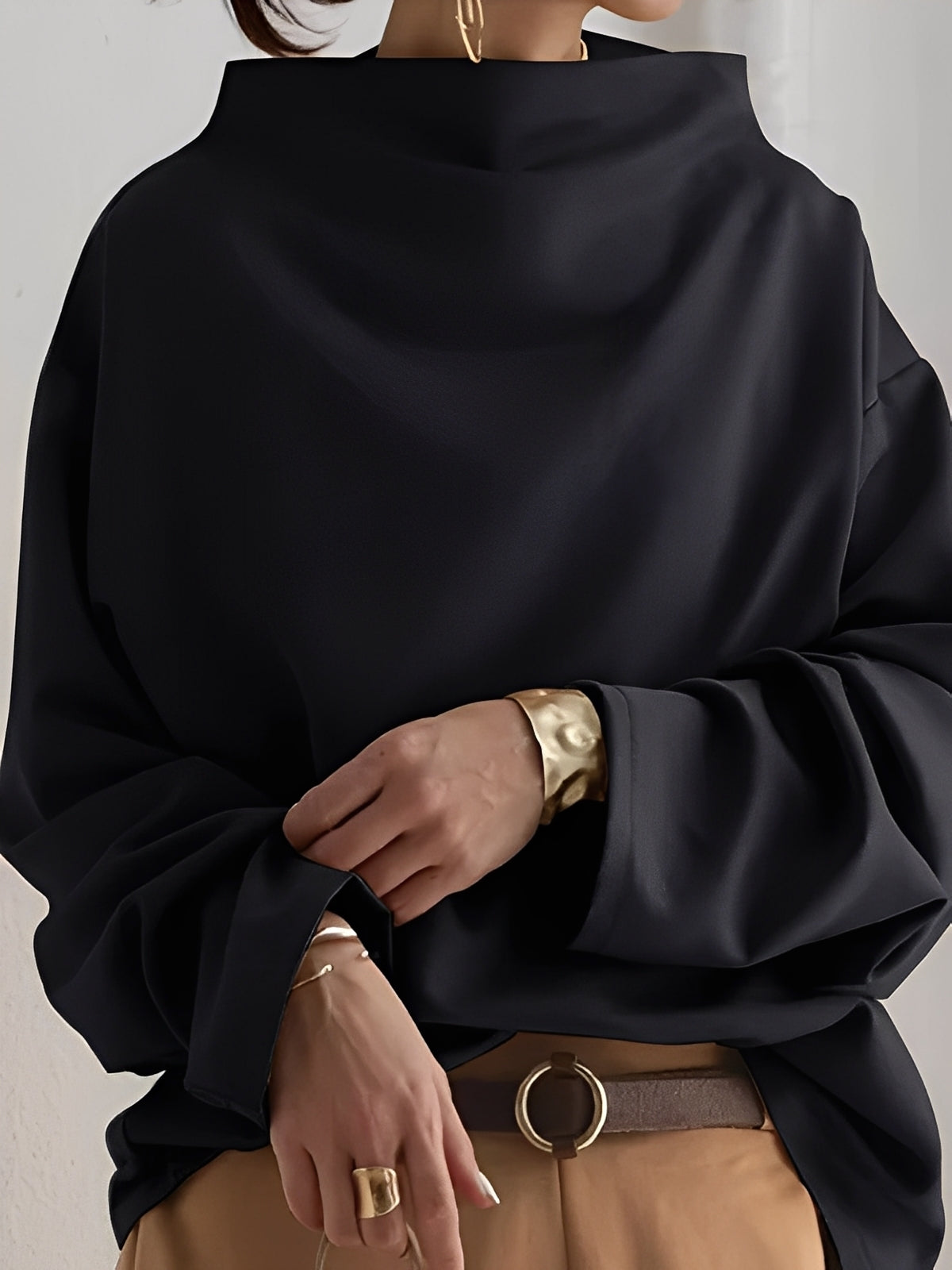 Bethney - Moderner, lässig geschnittener Damenpullover