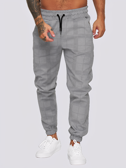Jaeden - Trendige karierte Herren-Hose