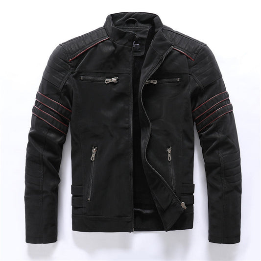Bastian – Biker-Jacke mit Zipper