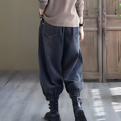Shyanne - Klassische Damenjeans mit elastischem Bund
