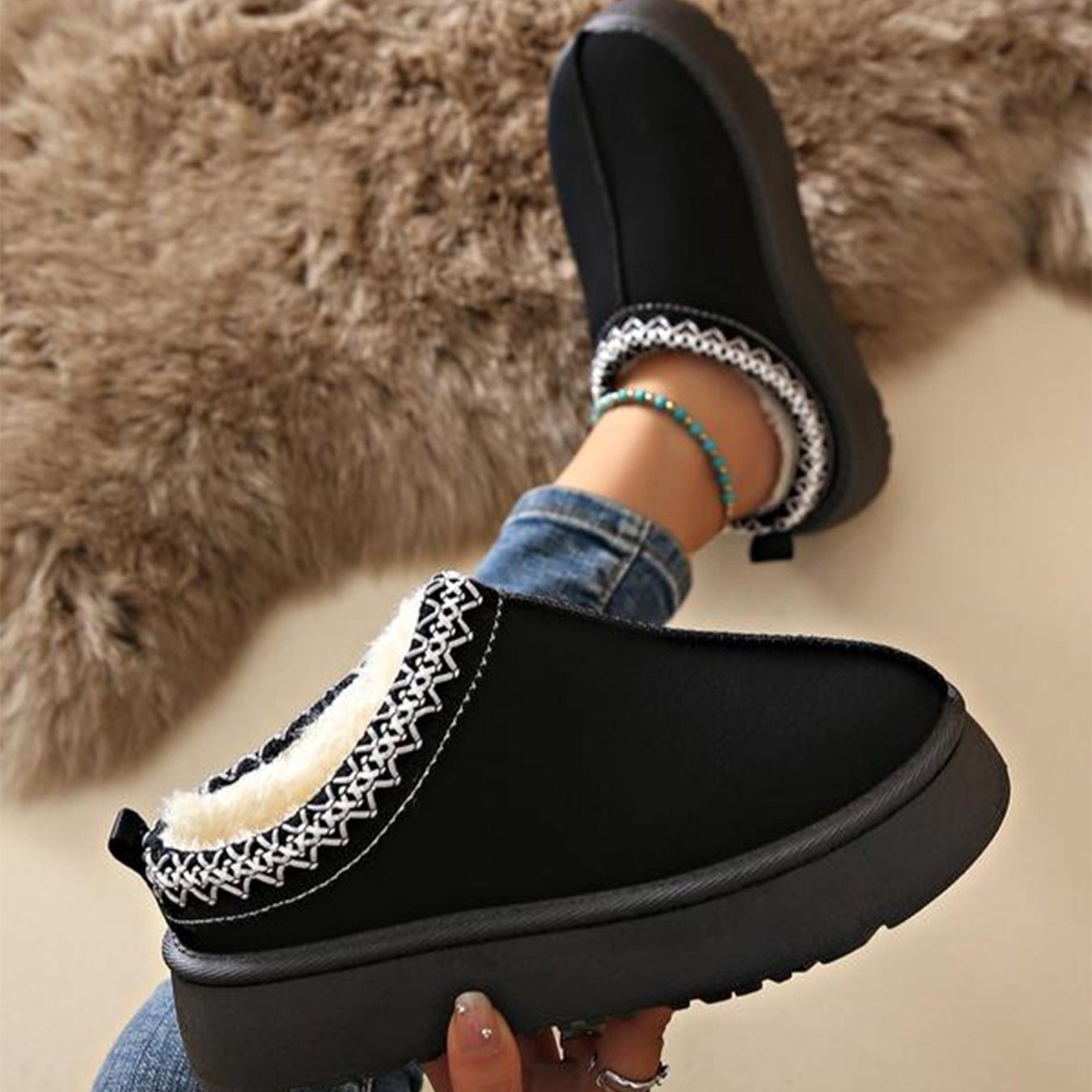 Audrey – Winterstiefel Mode Style Plattform