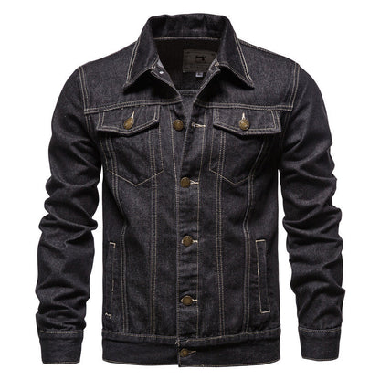 Jameson - Klassische Herren-Jeans-Truckerjacke