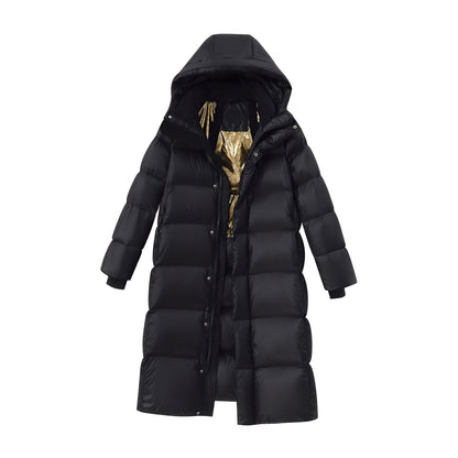 Mildred - Bequeme, lange Damen-Winterjacke
