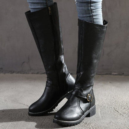 Marly - Bequeme Damenstiefeletten mit Schmuck-Schnalle