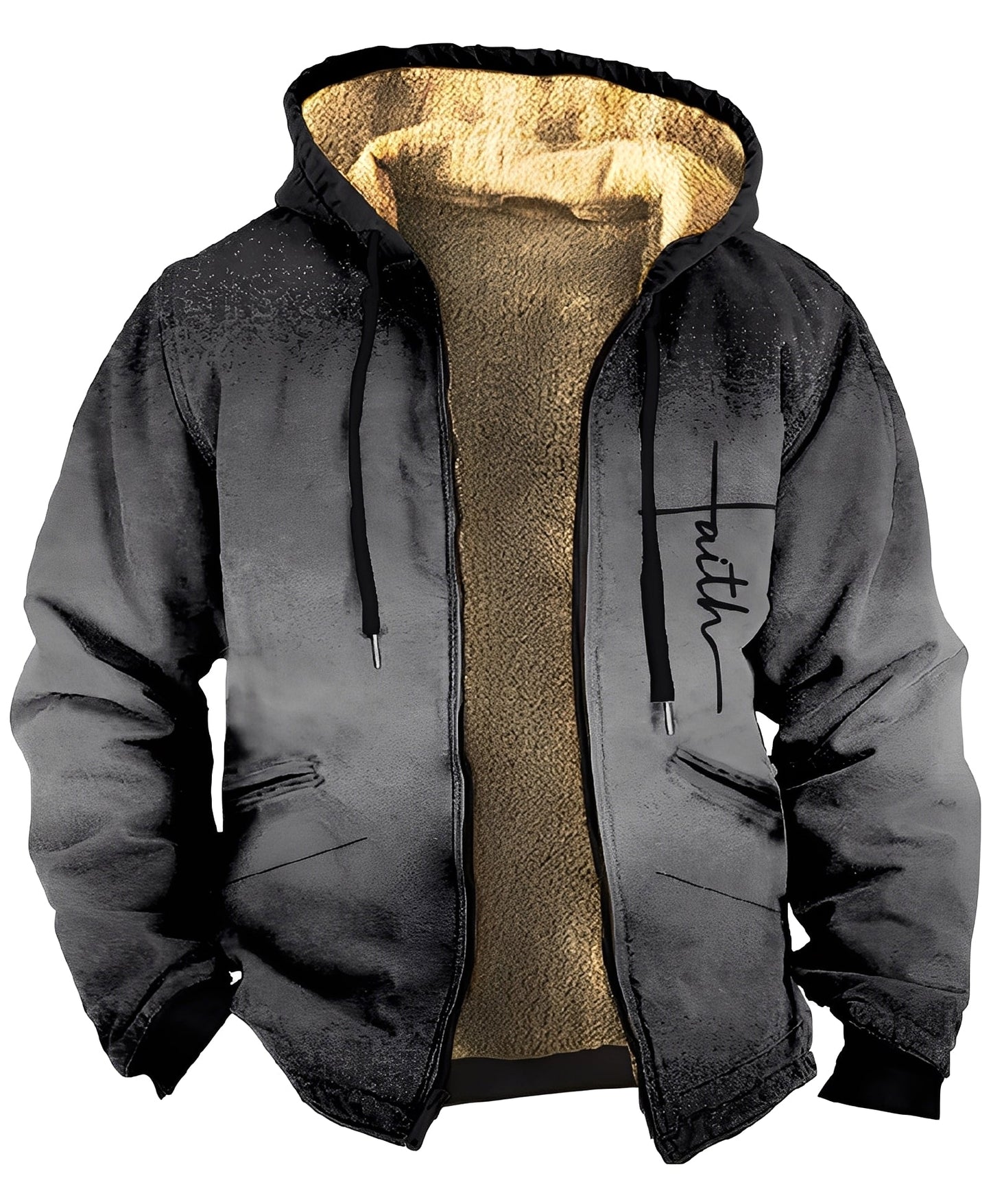 Mervin - Herren-Hoodie aus auffälligem Samt