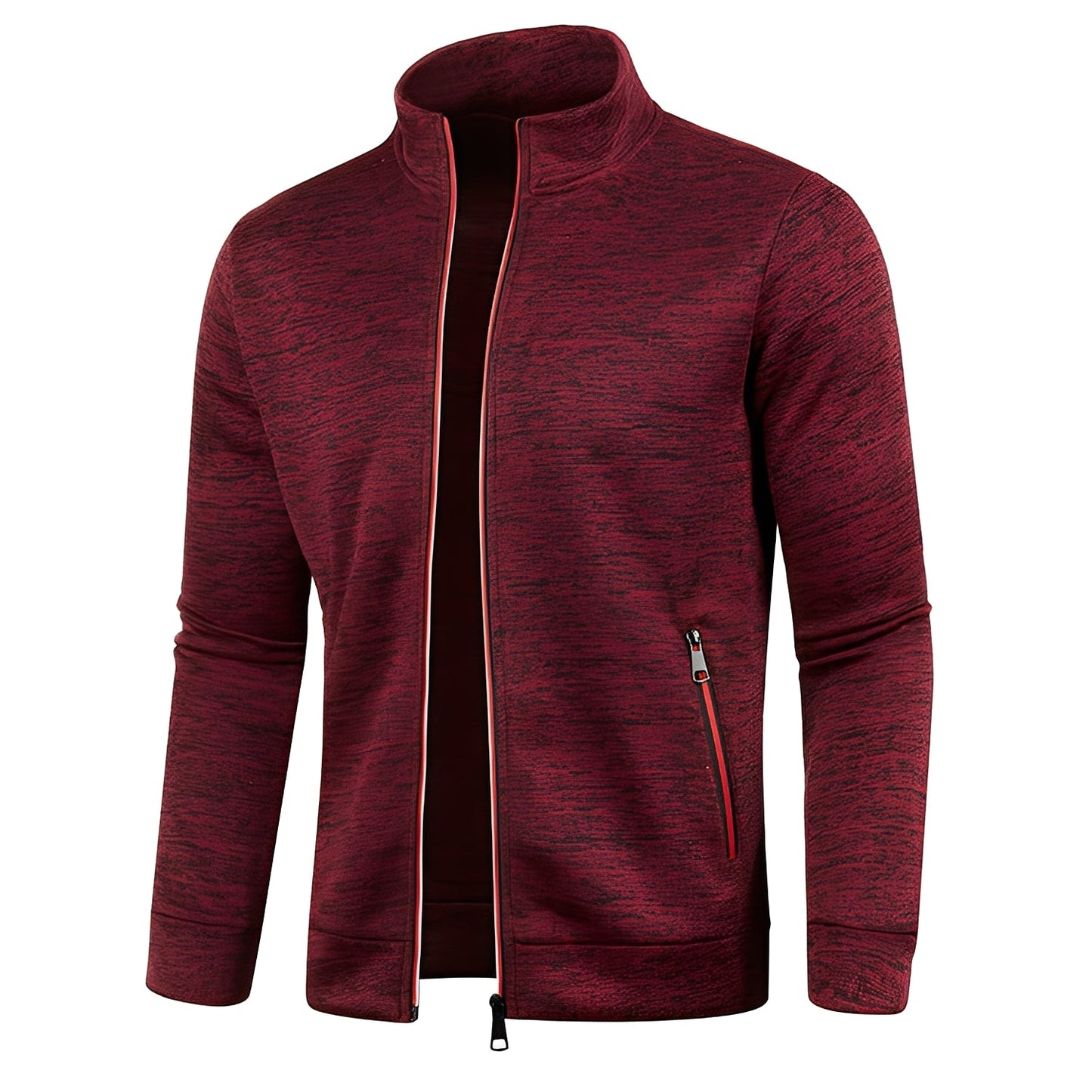 Clive - Trendige Herrenjacke mit Fächern und Zippern
