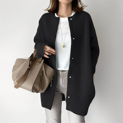 Dahlie - Eleganter, locker geschnittener Damen-Cardigan
