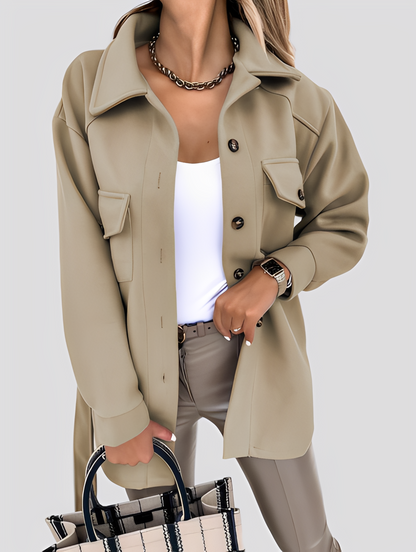Tiffanie - Moderne, leichte Damenjacke mit Reverskragen