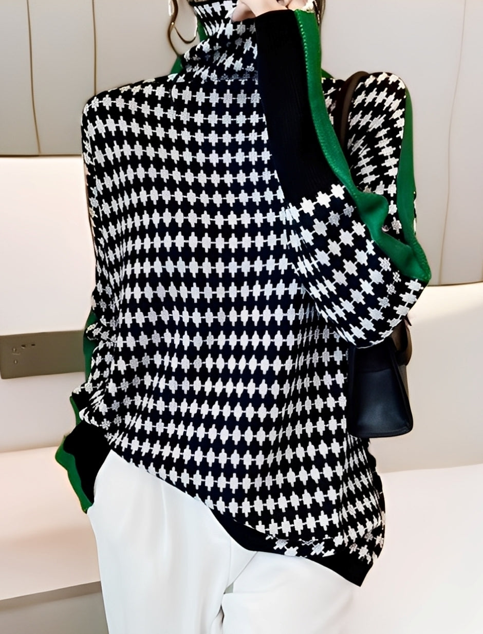 Bryony - Eleganter Damenpullover mit Rollkragen