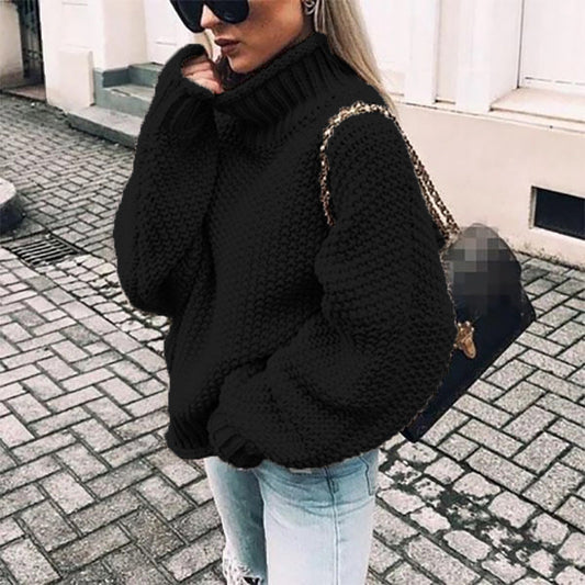 Brooke – Sehr dicker Rollkragenpullover