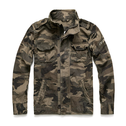 Trenton - Klassische Männer-Jeansjacke mit Taschen