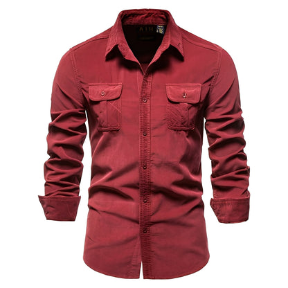 Colbert - Einfaches Langarmshirt für Herren