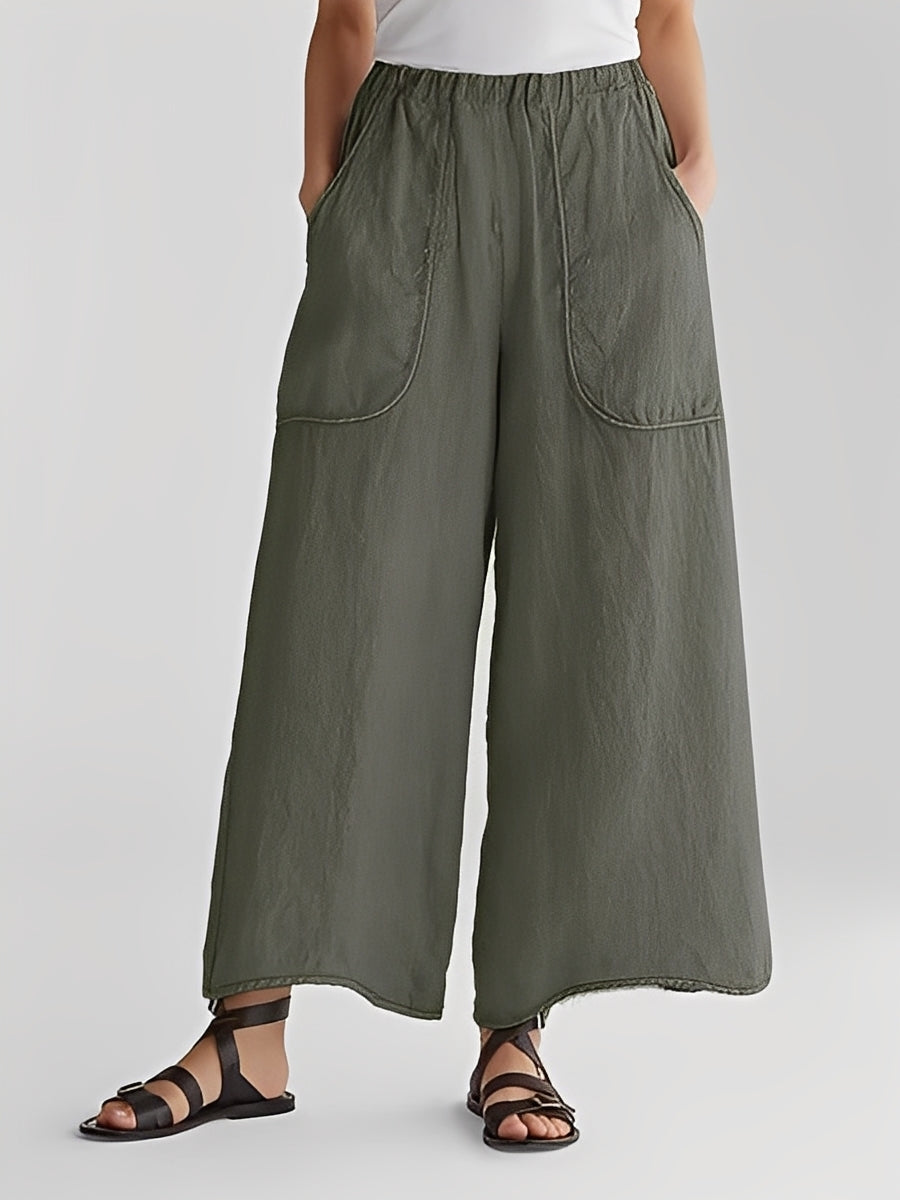 Marley - Bequeme Damenhose mit weiten Beinen