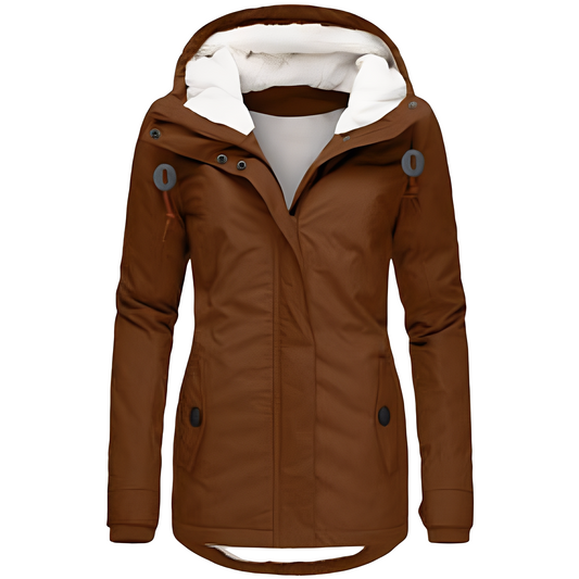 Valary - Damen-Kapuzensamthose, wasserfest