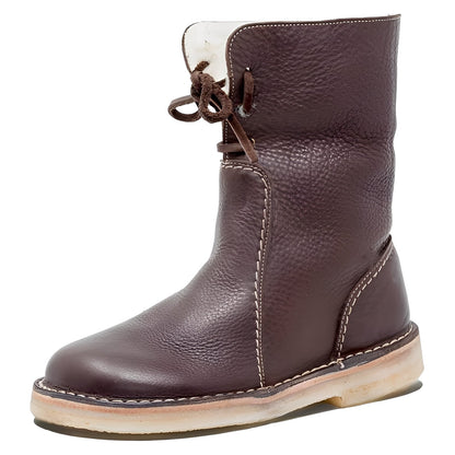 Amanda - Trendige Damenfleece-Stiefel