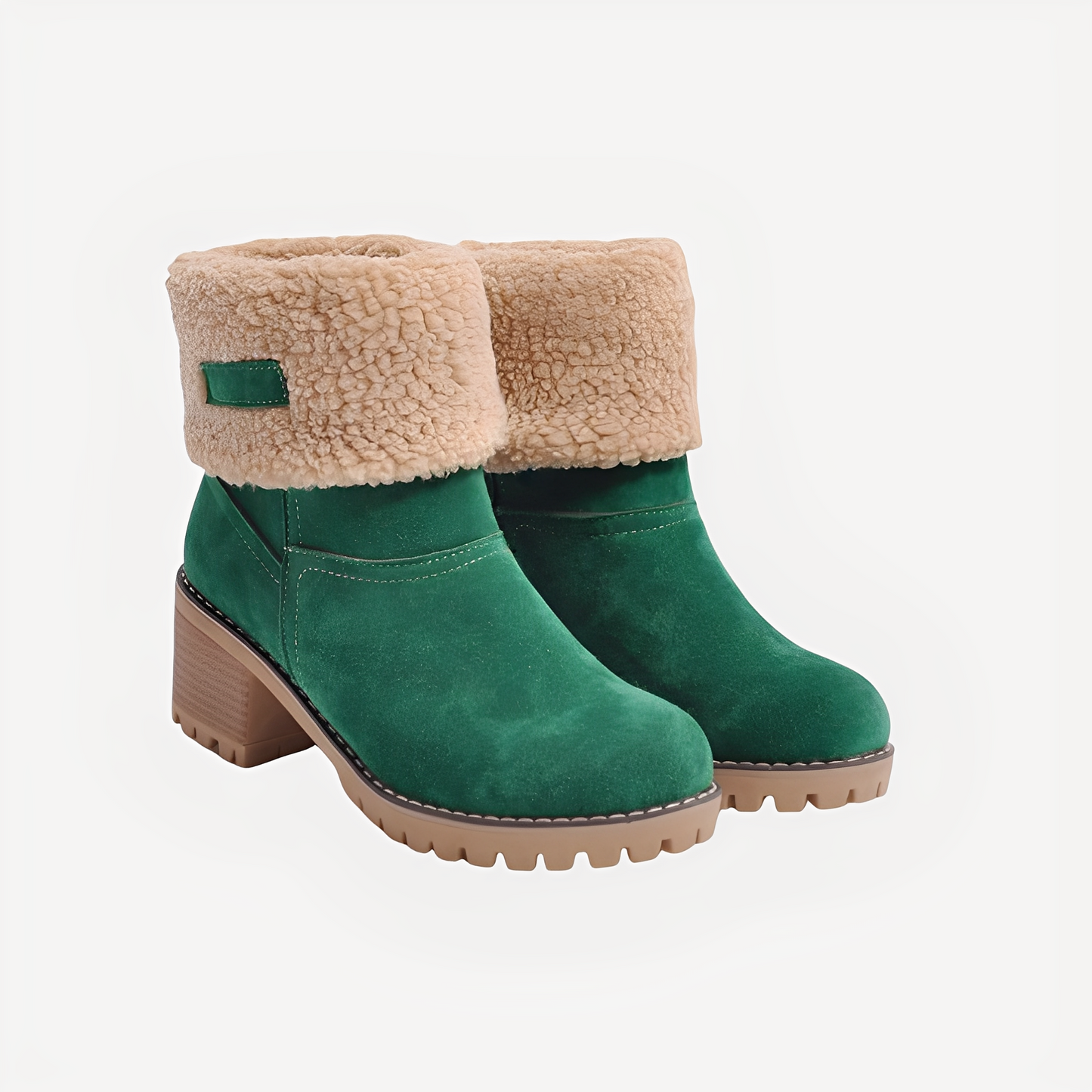Claudia - Elegante, warme Damen-Winterstiefel mit Absatz