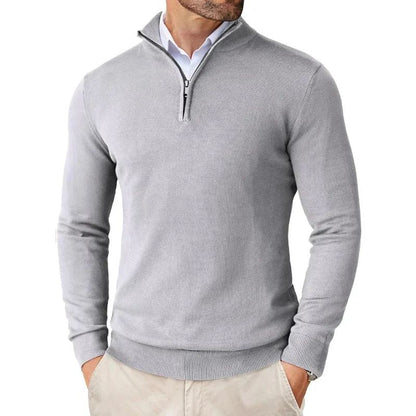 Bowen - Trendiger Herrenpullover mit Reißverschluss