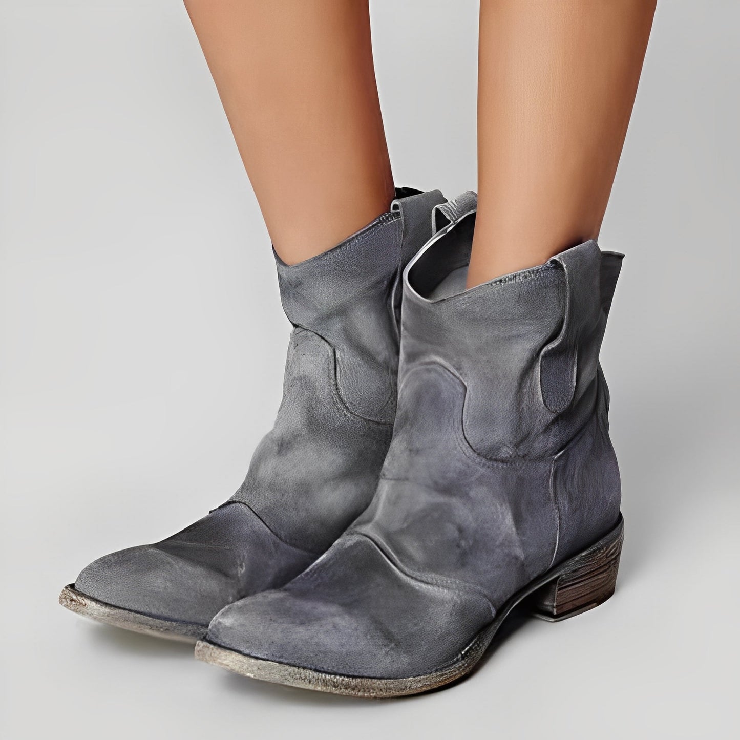 Margaret - Komfortable Damenlederstiefeletten
