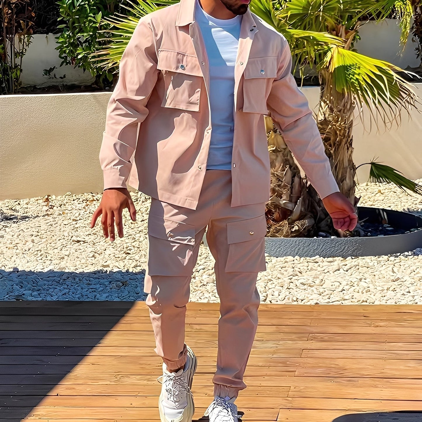 Neville - Elegantes Cargo-Set für Männer