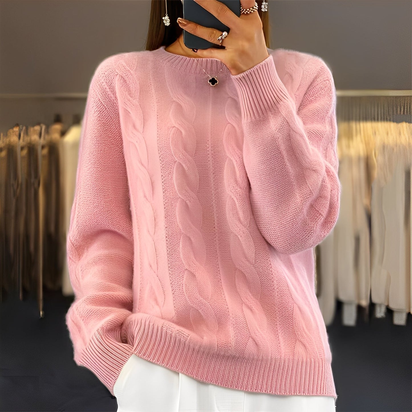 Leanne - Zeitlos eleganter Damenpullover