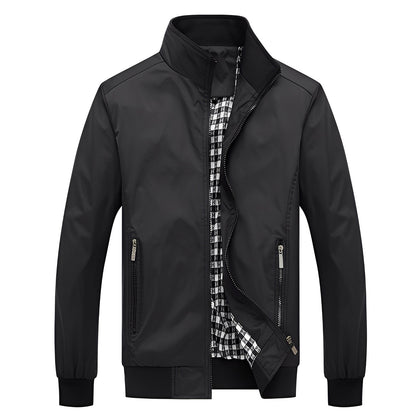 Terrence - Bequeme und stylische Herrenjacke mit Windschutz