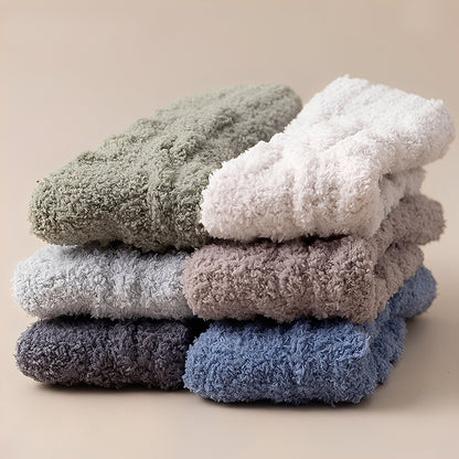 Neely - Vielseitige, wärmende Samt-Fleece-Socken