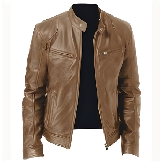 Jaron - Modische Herrenjacke aus Kunstleder