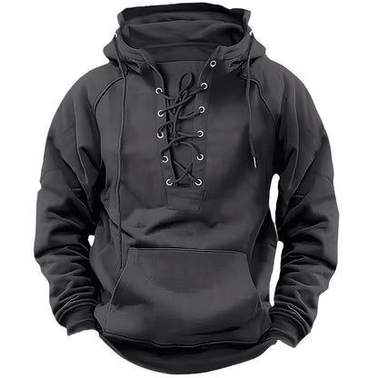 Rodney - Herren-Hoodie mit zurückhaltender Kordel