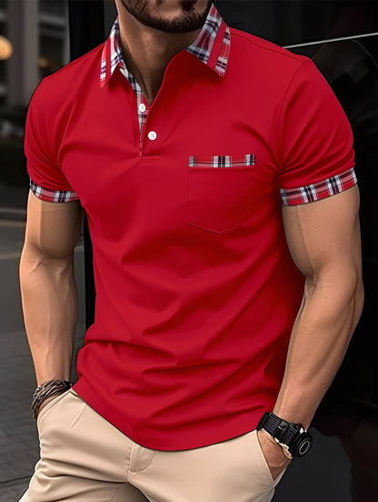 Ryker - Stilvolles Herren-Poloshirt mit Brusttasche