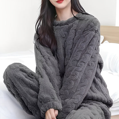 Kilie - Komfortables, kuscheliges Fleece-Set für Damen
