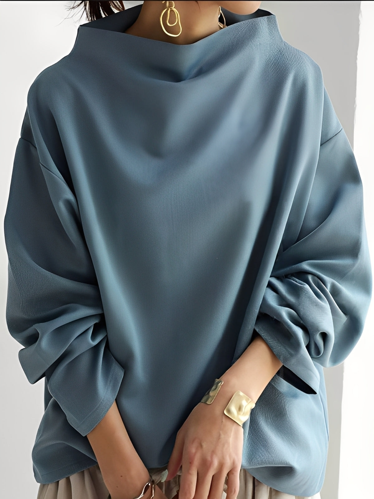 Bethney - Moderner, lässig geschnittener Damenpullover