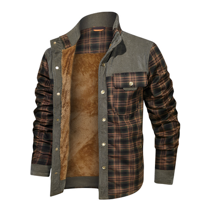 Harmon - Elegante karierte Herrenjacke
