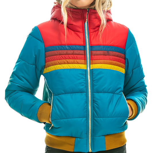 Pauleen - Stilvolle Steppjacke mit Kapuze für Damen