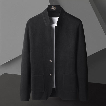 Elsdon - Modische, leichte Herren-Strickjacke mit Taschen
