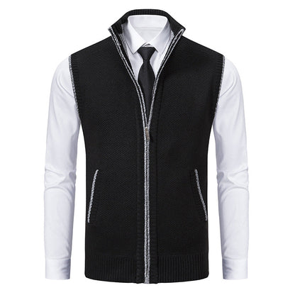 Samuel - Elegante Herrenweste mit Reißverschluss