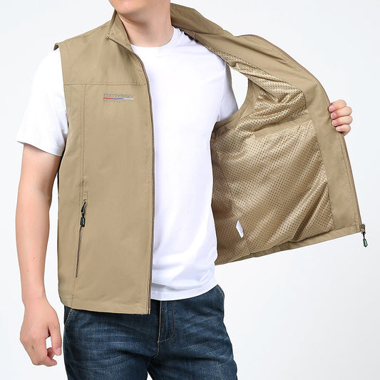 Marvin - Komfortable Herrenweste mit Taschen
