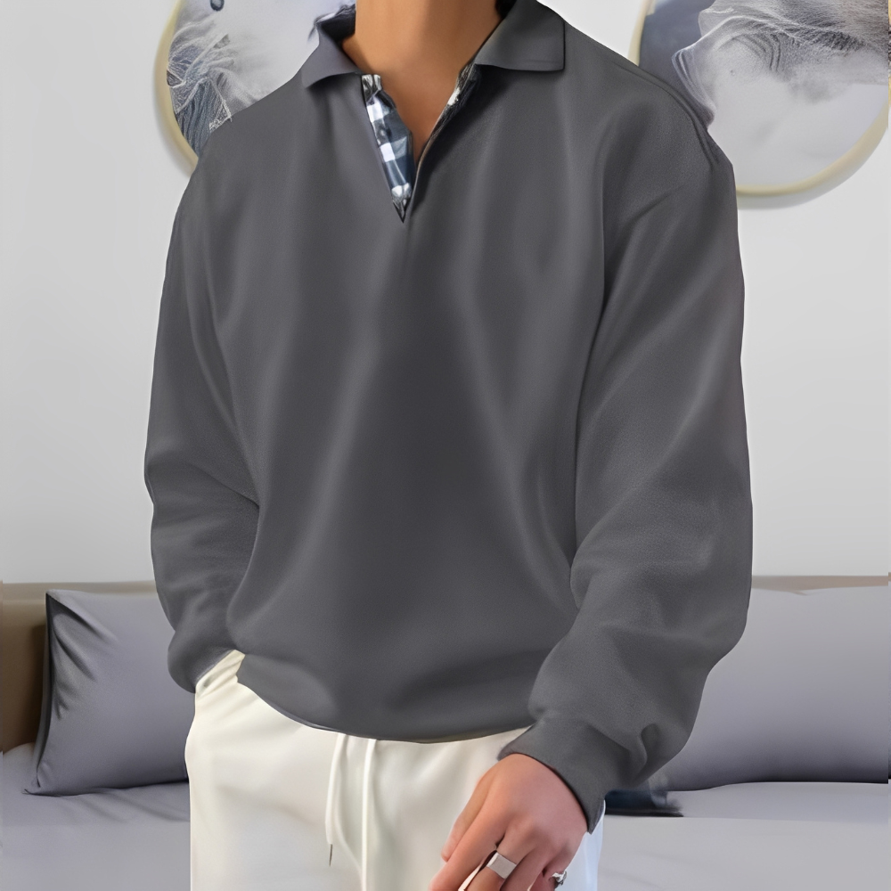 Colsen - Herrenpullover mit modernem Zipper