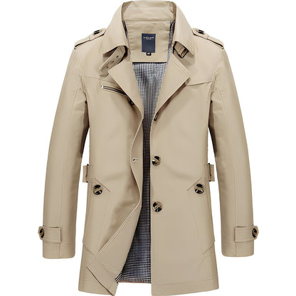 James - Zeitgemäßer Herren-Trenchcoat