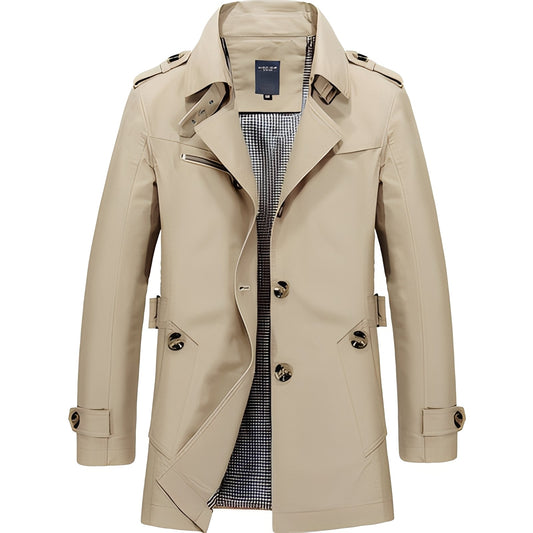 James - Zeitgemäßer Herren-Trenchcoat